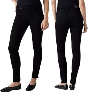 Levi’s 311 Skinny Jeans Smoothing Tummy Panel Soft Black 29